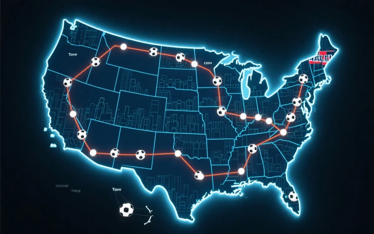 2026世界杯决赛北美完整赛程观赛规划：从三国赛区一路追到决赛主办城的终极行程图